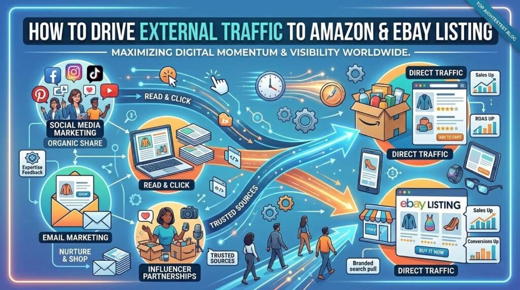 How to Drive External Traffic to Amazon and eBay Listing
