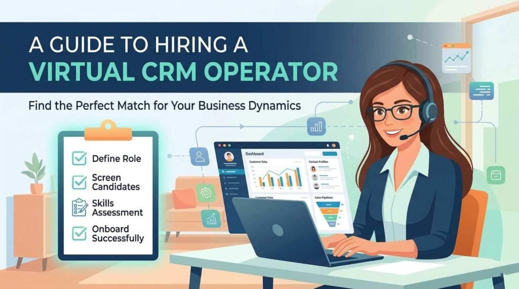 Finding the Right Fit A Guide to Hiring a Virtual CRM Operator