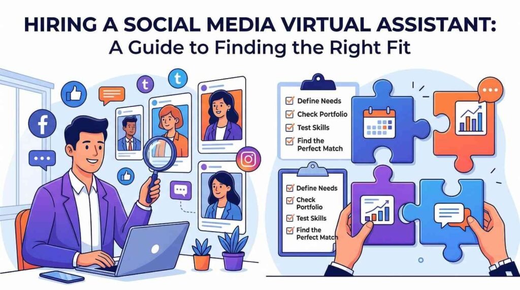 Hiring a Social Media Virtual Assistant A Guide to Finding the Right Fit