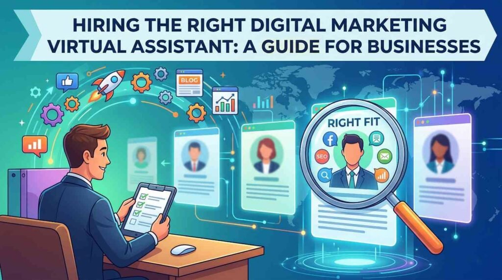 Hiring the Right Digital Marketing Virtual Assistant
