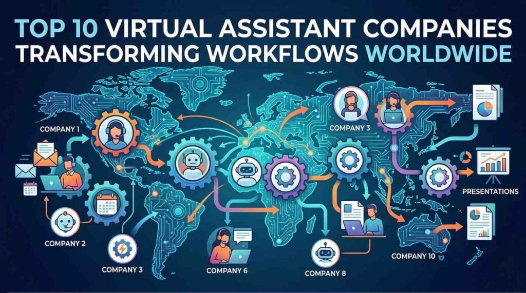 Top 10 Virtual Assistant Companies Transforming Workflows